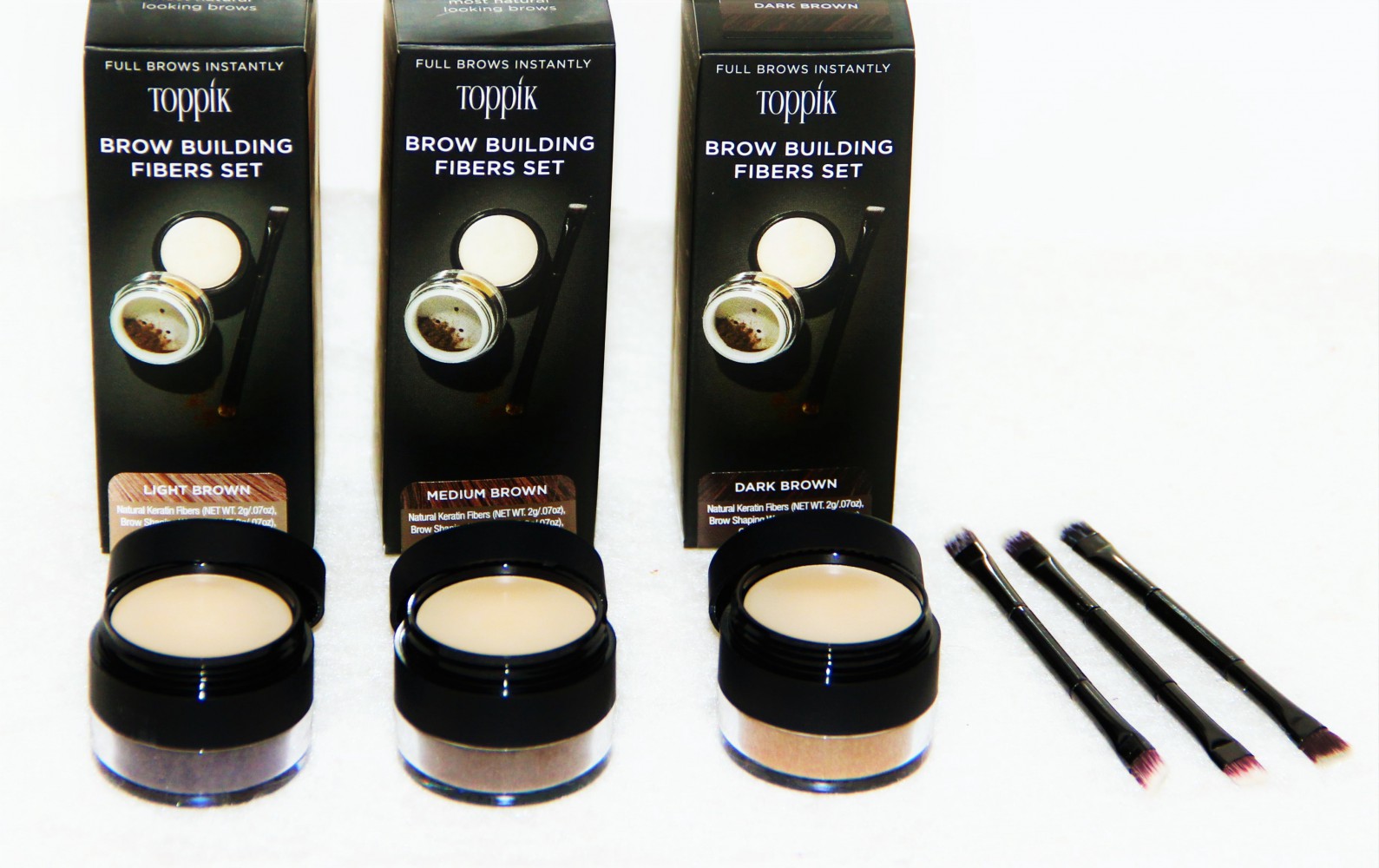 Kit Sourcils - Toppik. 20 euros, l'unité.