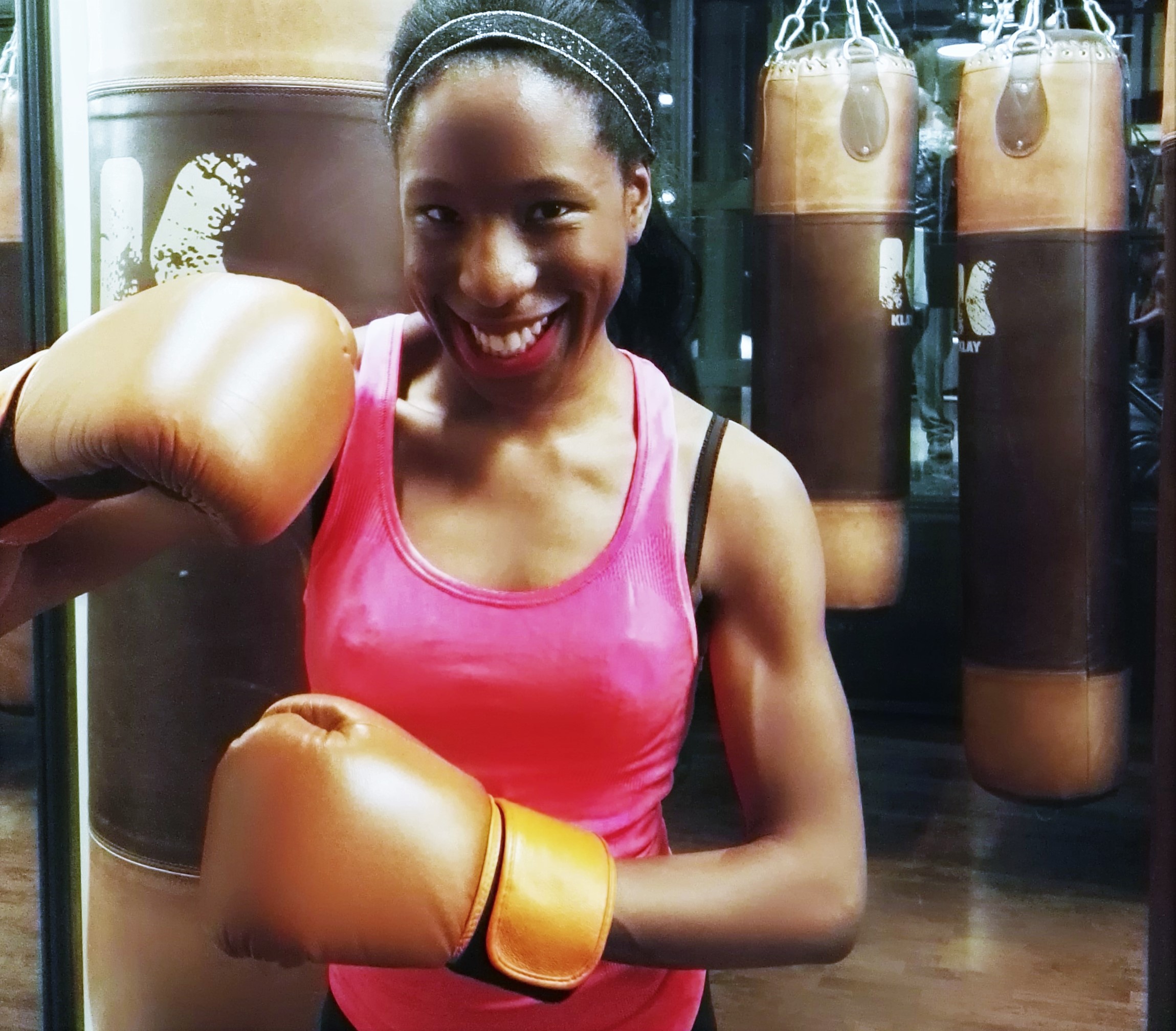 Lady Boxing