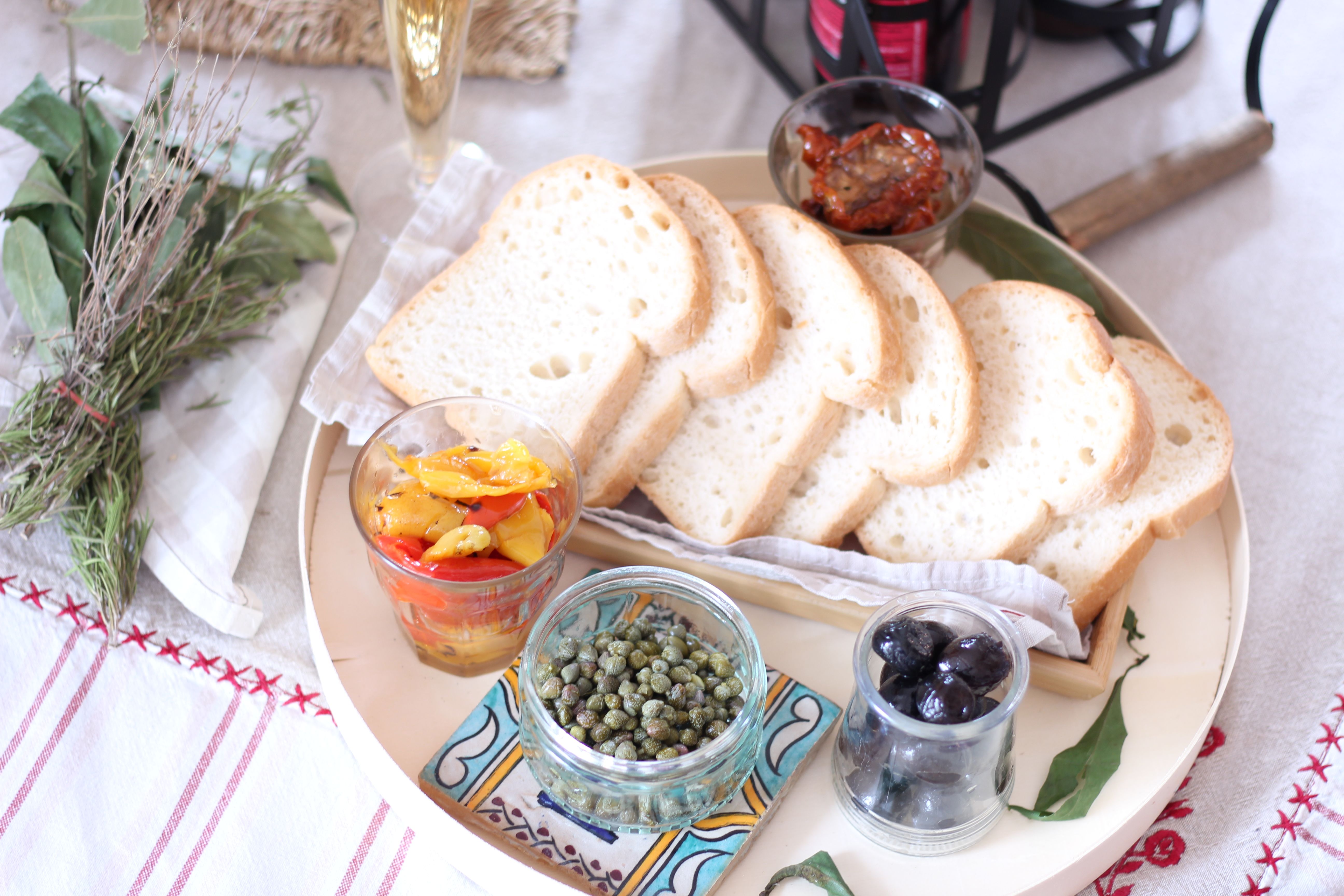 Antipasti Schar - Recette sans Gluten et sans Lactose